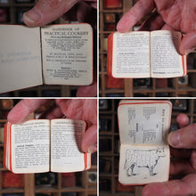 Load image into Gallery viewer, Dods, Matilda Lees. Handbook of Practical Cookery. >>SCARCE MINIATURE RECIPE BOOK<<Publication Date: 1906 CONDITION: VERY GOOD