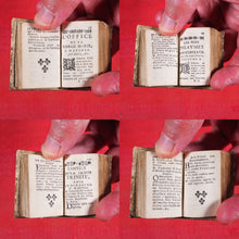 Load image into Gallery viewer, Heures de Cour contenant les sept offices de la semaine. Les 7 pseaumes, Vespres, Hymns & Les Litan avec les Prieres du matin & du soir & les Oraisons devant et apres le Commun. Publication Date: 1676 CONDITION: VERY GOOD