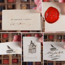 Load image into Gallery viewer, Georgian Almanack 1790-PROVENANCE NATHANIEL JARMAN- IN CONTEMPORARY RED LEATHER CASED POCKETBOOK.