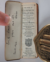 Load image into Gallery viewer, Finger Prayer Book. Common Prayer. University Press London: Henry Frowde, Oxford Warehouse, Amen Corner. London. 1899.