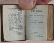 Load image into Gallery viewer, Holy Bible Containing the Old and New Testaments Translated out of the Original Tongues.by His majesty's special command. Glasgow: David Bryce and Son. London, Henry Frowde, Oxford University Press Warehouse, Amen Corner. 1896.