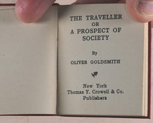 Load image into Gallery viewer, Miniature Series boxed set 10 finely bound miniature books. Oscar Wilde; Oliver Goldsmith; Thomas Gray; Edgar A. Poe; Rudyard Kipling; Omar Khayyam; John G. Whittier; Elizabeth B. Browning; Oliver Goldsmith; James R. Lowell. Thomas Y. Crowell Co. N.Y.1911