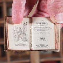 Load image into Gallery viewer, Allies Bible in Khaki, 1914. Holy Bible containing Old and New testaments. Translated out of the original tongues . by His Majesty's special Command. >>RARE BRYCE MINIATURE BIBLE<< Publication Date: 1914