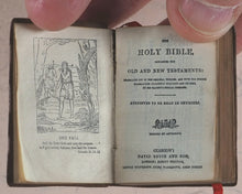 Load image into Gallery viewer, Holy Bible containing Old and New testaments Bryce, David & Son. Glasgow. 1901. Burns Bible in antique 'renaissance' style binding.