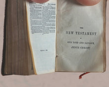 Load image into Gallery viewer, Holy Bible containing Old and New testaments Bryce, David & Son. Glasgow. 1901. Burns Bible in antique 'renaissance' style binding.