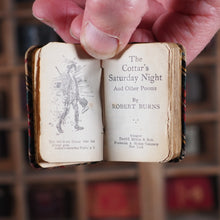 Load image into Gallery viewer, Cottar's Saturday Night and other poems. >>MINIATURE BRYCE BOOK<< Burns, Robert. Publication Date: 1907 CONDITION: GOOD