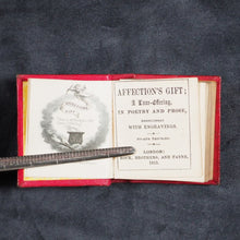 Load image into Gallery viewer, Affection's Gift. A Love-offering in Poetry and Prose. Rock Brothers and Payne London.  1853