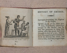 Load image into Gallery viewer, Miniature Historic Library, in Eight volumes. Early illustrated miniature children's books in oak chest. Alfred Mills. Darton and Harvey. London. 1807-