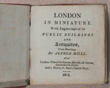 Load image into Gallery viewer, Miniature Historic Library, in Eight volumes. Early illustrated miniature children's books in oak chest. Alfred Mills. Darton and Harvey. London. 1807-