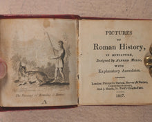 Load image into Gallery viewer, Miniature Historic Library, in Eight volumes. Early illustrated miniature children's books in oak chest. Alfred Mills. Darton and Harvey. London. 1807-