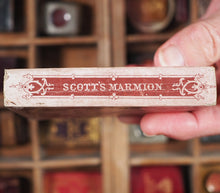 Load image into Gallery viewer, Marmion. A Tale of Flodden Field.>>EARLY MINIATURE PAPERBACK BOOK<< Scott, Sir Walter. Publication Date: 1847 CONDITION: VERY GOOD