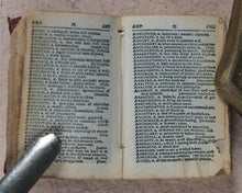 Load image into Gallery viewer, Smallest English Dictionary in the World.  Bryce, David & Son. Glasgow. 1893.>>MINIATURE BRYCE DICTIONARY IN LOCKET<<