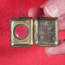 Load image into Gallery viewer, Smallest English Dictionary in the World. &gt;&gt;MINIATURE BRYCE DICTIONARY IN LOCKET&lt;&lt; Publication Date: 1900 CONDITION: GOOD
