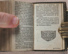 Load image into Gallery viewer, Imitation of Christ. De Imitatione Christi libri quatuor. Moreti, Ex Officina Plantiniana Balthasaris. Antverpiae. 1630.
