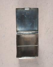 Load image into Gallery viewer, Miniature playing cards. Miniature antique playing cards in contemporary silver box. Unknown publisher. No place. Circa 1899.