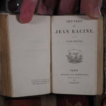 Load image into Gallery viewer, Oeuvres de Jean Racine. &gt;&gt;MINIATURE FRENCH CLASSIC&lt;&lt; Racine, Jean. Publication Date: 1826 CONDITION: VERY GOOD
