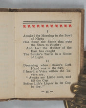 Load image into Gallery viewer, Omar Khayyam. Rubaiyat of Omar Khayyam. Rosen, S. Venice. 1906.