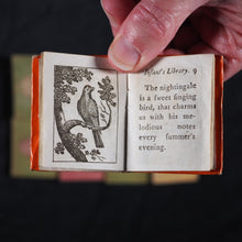 Load image into Gallery viewer, Infant's Library. Marshall, John. Circa 1800. 16 volumes. Complete with original sycamore bookcase.