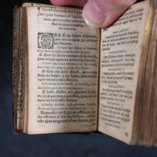 Load image into Gallery viewer, Bèze, Théodore de. Psalter or Psalmes of Dauid : after the translation of the great Bible, pointed as it shall be said or sung in churches: with the morning & euening praier. Company of Stationers. London. 1606.