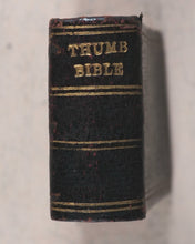 Load image into Gallery viewer, Thumb Bible by Bishop Jeremy Taylor. Hodder & Stoughton. London. 1888.