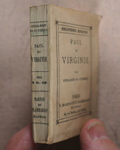 Load image into Gallery viewer, Saint-Pierre, Henri Bernardin de. Paul et Virginie. Marpon, C. et Flammarion, E. 26, rue Racine, près de l'Odéon. Paris. Circa 1892.
