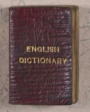 Load image into Gallery viewer, Smallest English Dictionary in the World. Comprising: besides the ordinary & newest words in the language, short explanations of a large number of scientific, philosophical, literary & technical terms. Bryce, David & Son. Glasgow. 1893. SILVER LOCKET