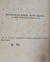 Load image into Gallery viewer, Horatius Flaccus, Quintus. Opera. Mesnier, A. Paris. 1828. >> number 20 of 100 <<