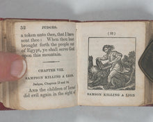 Load image into Gallery viewer, Janes, Edmund S. (abridged and collated by). Miniature Bible with Engravings. Harmstead, J. Philadelphia. 1840.