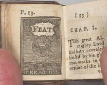 Load image into Gallery viewer, Bible in Miniature; or ,a concise history of the Old & New Testaments. London printed. Circa 1795.