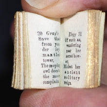 Load image into Gallery viewer, Gray, Thomas. Elegy in a Country Churchyard. Bryce, David & Son. Glasgow. 1911. 96 printed pages. Partially unopened and likely the only partially unopened example extant.