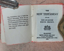 Load image into Gallery viewer, New Testament of the Lord and Saviour Jesus Christ. Bryce, David & Son. Glasgow. 1895.