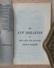 Load image into Gallery viewer, Holy Bible containing Old and New testaments. Translated out of the original tongues. Printed by Authority.  Bryce, David and Son. Glasgow. 1901. Illustrated Miniature Bible.