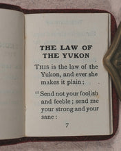 Load image into Gallery viewer, Service, Robert W. Songs of the Yukon. Briggs, William. Toronto. 1913.