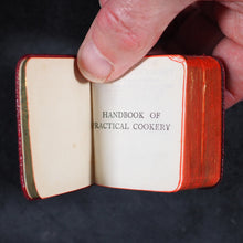Load image into Gallery viewer, Dods, Matilda Lees. Handbook of Practical Cookery. Eyre & Spottiswoode (Bible Warehouse), Limited. 33, paternoster Row, E.C. London, Edinburgh and New York. 1906.