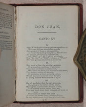 Load image into Gallery viewer, Byron, George Gordon Noël. Don Juan in 16 Cantos. Cornish & Co. 126 Newgate St.London. Circa 1845.