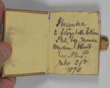 Load image into Gallery viewer, Daily Texts with verses of hymns. Adapted for general use & suited for every year. Religious Tract Society. 1870.