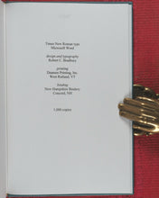 Load image into Gallery viewer, Antique United States Miniature Books, 1690-1900. Principally from the collection of the American Antiquarian Society and the Lilly Library, Indiana University. Robert C. Bradbury. The Microbibliophile. 2001.