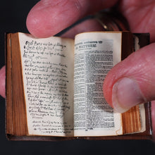 Load image into Gallery viewer, Holy Bible containing Old and New testaments Bryce, David & Son. Glasgow. 1901. Burns Bible with original mauchline Fraser tartanware box