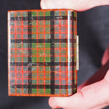 Load image into Gallery viewer, Holy Bible containing Old and New testaments Bryce, David & Son. Glasgow. 1901. Burns Bible with original mauchline Clanranald tartanware box