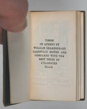 Load image into Gallery viewer, Shakespeare, William. Works. Bryce, David & Son. Glasgow. 1904. Hanging bookcase. Bryce's own copy.