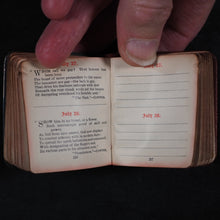 Load image into Gallery viewer, Royal Bijou Birthday Book: a selection from the poetical works of Shakespeare, Wordsworth, Hood, Tennyson, Moore, Burns, Cowper, Scott, Goldsmith, Hemans, Byron, Milton. Eyre & Spottiswoode, His Majesty's Printers, Downs Park Road, N.E. London. 1901.