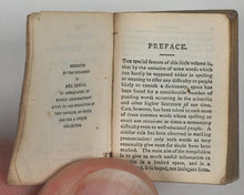 Load image into Gallery viewer, Bryce, David & Son. Glasgow. Advertising. Smallest English Dictionary in the World. Pearsons promotional. Circa 1896.