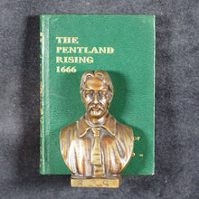 Load image into Gallery viewer, Stevenson, Robert Louis. Pentland Rising: A page of history. 1666. With Memorials of Robert Louis Stevenson. Bryce, David & Son. Glasgow. Circa 1905. With original brass bust.