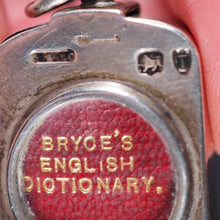 Load image into Gallery viewer, Smallest English Dictionary in the World. Comprising: besides the ordinary & newest words in the language, short explanations of a large number of scientific, philosophical, literary & technical terms. Bryce, David & Son. Glasgow. 1893. SILVER LOCKET