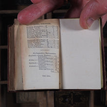 Load image into Gallery viewer, Little Gazetteer or Geographical Dictionary in miniature ...situation, extent, and other topographical features, with the commerce, manufactures, productions, and general statistics of every country in the world. Maunder, Samuel. Publication Date: 1845