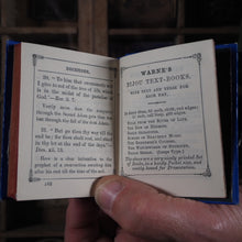 Load image into Gallery viewer, Rills from the river of life : the Christian's closet book : containing a text of scripture and a brief commentary for every day in the year. >>MINIATURE BOOK<<. Publication Date: 1872 CONDITION: VERY GOOD