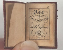 Load image into Gallery viewer, Petit Chansonnier de l'Enfance. Sedille, Chez. Rue de la Terrerie, No. 61. Paris. 1830.