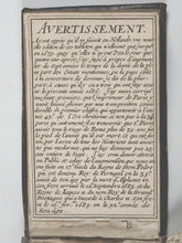 Load image into Gallery viewer, Marcel, Guillaume. Tablettes chronologiques contenant suite des papes, empereurs & roys, pour servir de plan à ceux qui lisent l'histoire profane : présentées au roy. Mortier, Chez Pierre, libraire. Amsterdam. 1686.