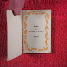 Load image into Gallery viewer, Emblematic Language of Flowers. >>ENCHANTING HARLEQUIN BORDERS<< Publication Date: 1844 CONDITION: GOOD