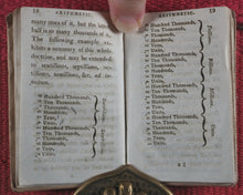 Load image into Gallery viewer, Compendium of Simple Arithmetic; in which the first rules of that pleasing Science are made familiar to the capacities of youth. Wallis, J. 16 Ludgate Street, and J. Harris, corner of St. Paul'sChurchyard. London. 1803.